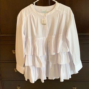 Urban Outfitters white blouse